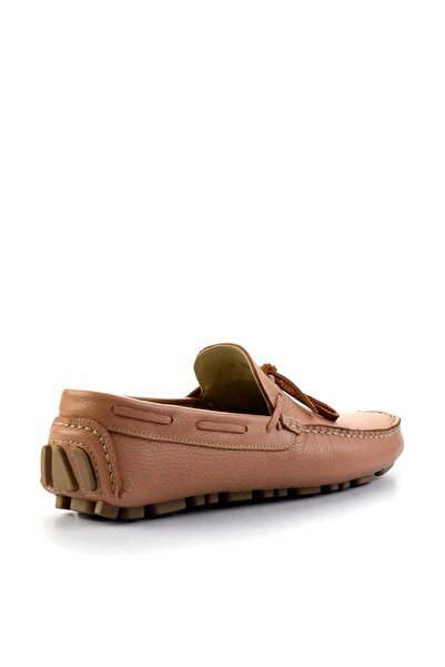Bambi Nude Floter Leather Erkek Loafer Ayakkabı E01395332140