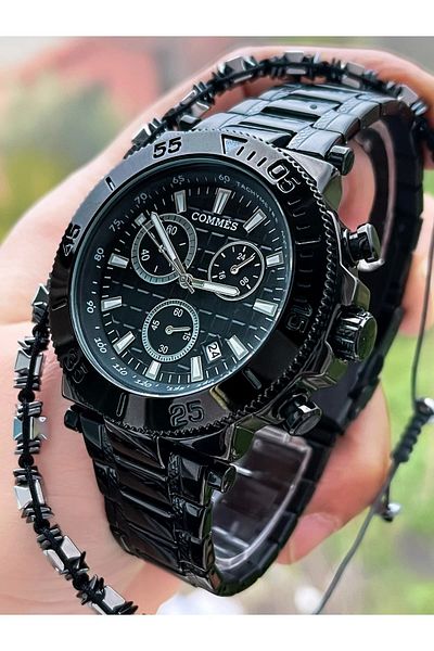 COMMES Men's Wristwatch Crono All Functions Active