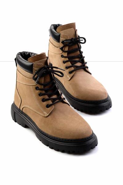 Bambi Kum Nubuk Hakiki Deri Erkek Bot & Bootie E02035962001