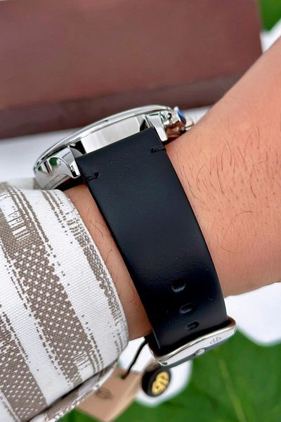 Bigotti Milano Luxury Men's Wristwatch Black Leather Strap Steel Case Functions Active Zmb003
