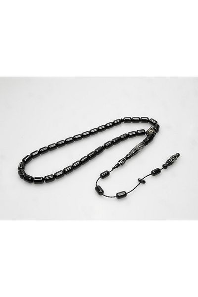 Skygo Oltu Stone Nakkaş Carved Bristle Saw Cut Motif Imameli Rosary