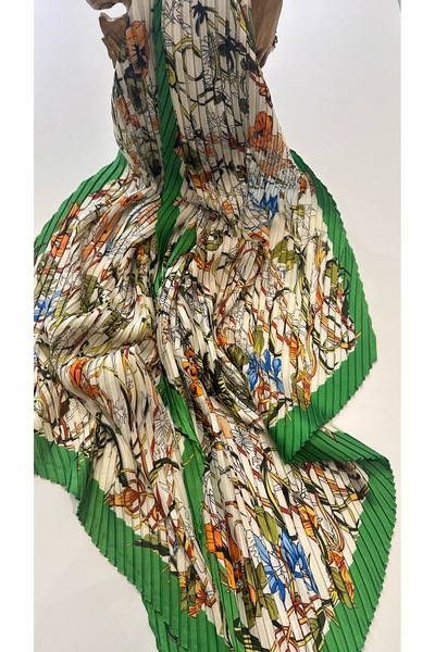 eminebaşaran Плісирований шовковий шарф