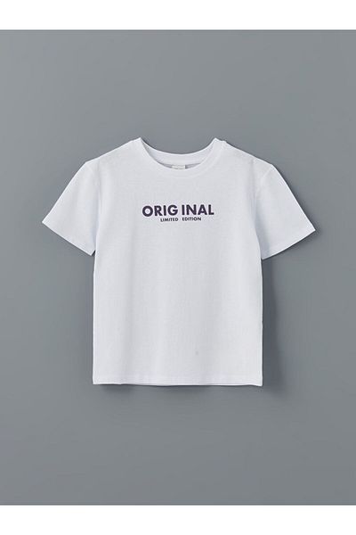 LC Waikiki Νέα σεζόν Crew Neck Boy's Tisort - S5J046Z4