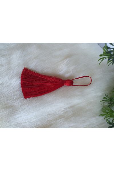 Fiyonks Atölye Tassel , Single Tassel , 1 Piece Tassel 10 CM Length, Textile Accessory