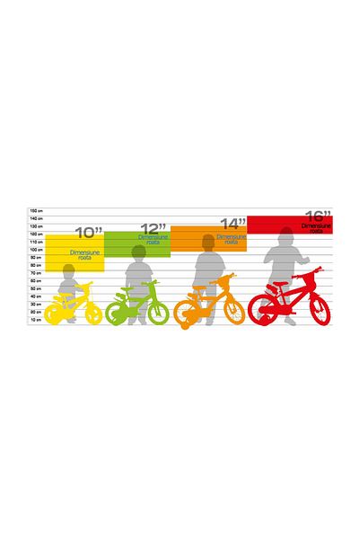 Dino Bikes Bicicleta copii - R88 verde 14"
