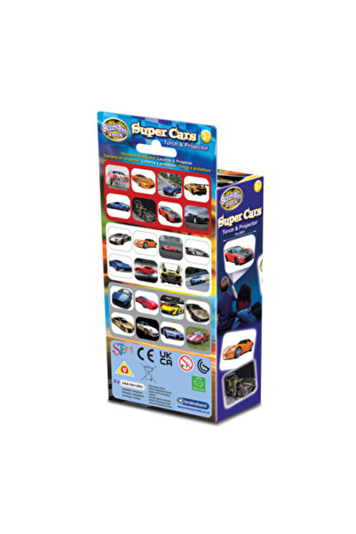 Brainstorm Flashlight projector - Racing cars