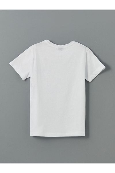 LC Waikiki New Season Crew Neck Boy's T-Shirt - S5Iu31Z4