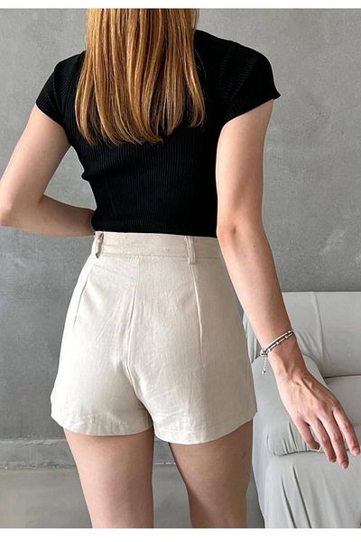 vuvutasarım Νέα σεζόν U Neck Knitwear Γυναικεία μπλούζα με κοντό μανίκι 0303