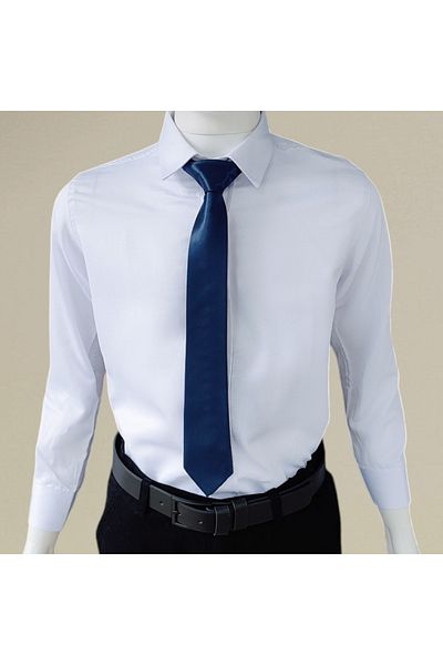Algitsin O L A Children's Tie Navy Blue 1-12 Years