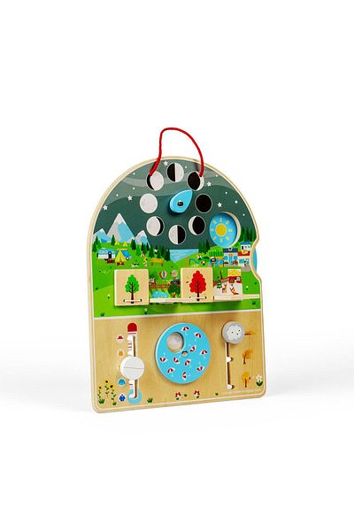 BIGJIGS Toys Ξύλινος μετεωρολογικός σταθμός