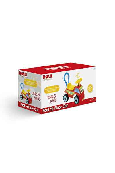 Dolu Masina fara pedale Foot to Floor - Rosu