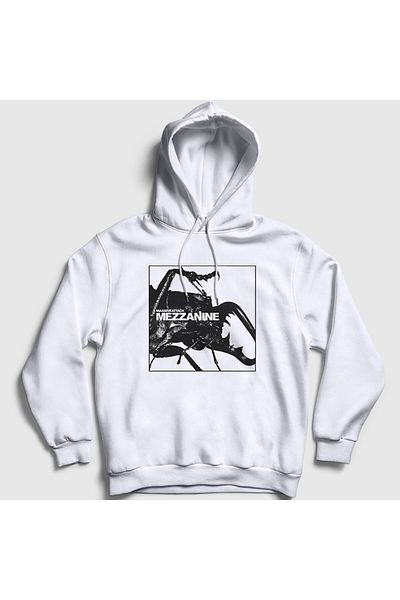 Presmono Φούτερ Unisex με λευκή κουκούλα 523493 tt Επίθεση Massas