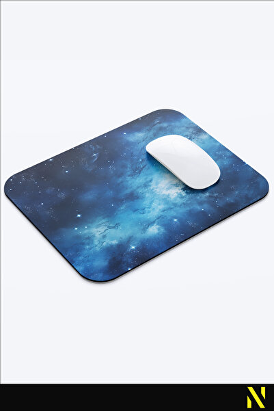 nilizma Mousepad ergonomic colorat cu tematică Galaxy, ideal pentru utilizarea acasă și la birou, cu suprafață anti-alunecare.