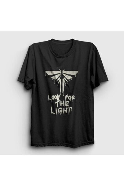 Presmono Unisex crna T-shirt za svetlost The Last Of Us 522813tt
