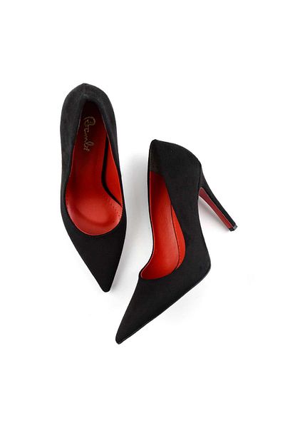 Bambi Pantofi cu toc clasici de damă negri K 01455018002