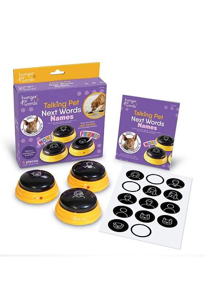 Hunger for words Dog Training Set - Puppy Training Bells Essential Words
