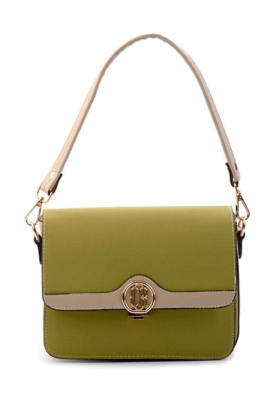 Bambi Geantă de umăr verde pentru femei (C06636610504)