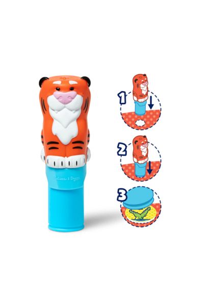 Melissa & Doug Αυτοκόλλητο δραστηριότητες Αυτοκόλλητο WOW Tiger