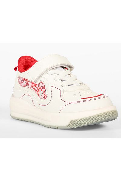 Kocamanlar Ayakkabı Orthopedic Sandals Sports Shoes - Vicco Disnew Lighted White Children
