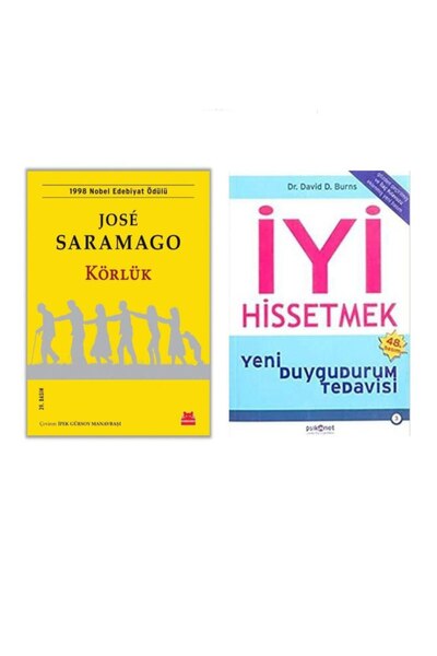 Kırmızı Kedi Yayınları Körlük - Jose Saramago - İyi Hissetmek - David Burns