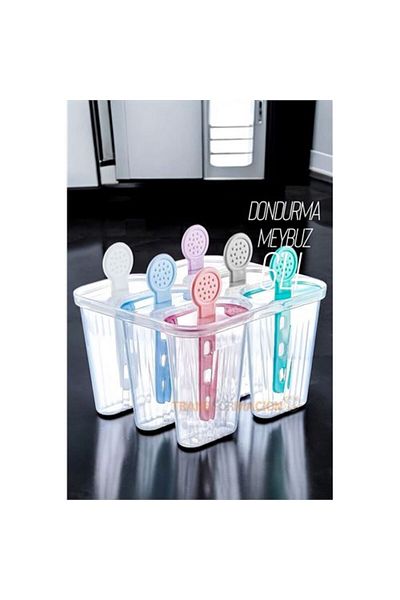 Ladesmedya Modacar 6-Piece Ice Cream Mold Fruit Mold