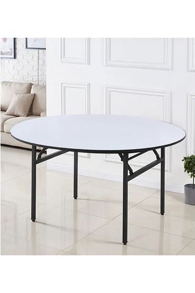 TrentonGCC Sturdy Round Folding Table – Event, Wedding Table -150cm