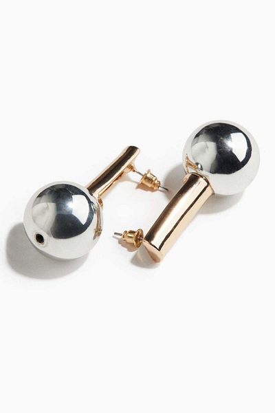 H&M Two-toned earrings