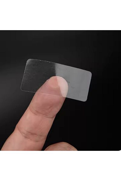 ZUIDID 1000 Pcs - 30mm X 20mm Pp Clear Sticker - Mouth Closing Sticker (Rectangle)
