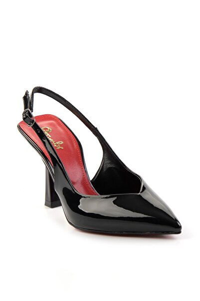 Bambi Siyah Kadın Klasik Topuklu Ayakkabı K01231437708