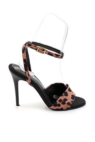 Bambi Leopar Kadın Klasik Topuklu Ayakkabı K05992085104