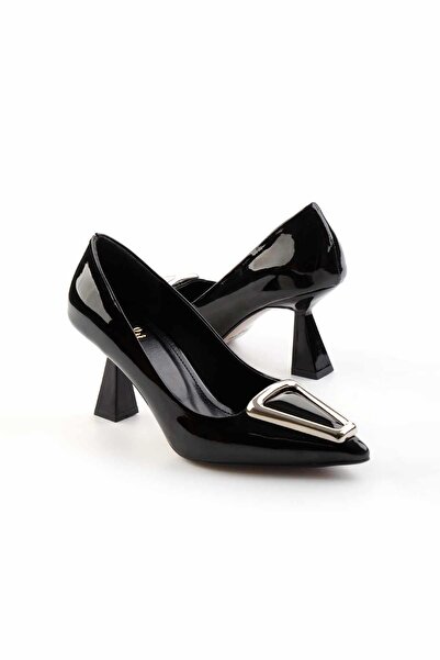 Bambi Siyah Kadın Klasik Topuklu Ayakkabı K01231412708