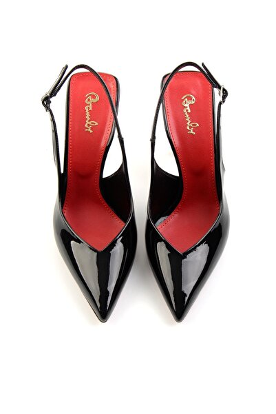 Bambi Siyah Kadın Klasik Topuklu Ayakkabı K01231437708