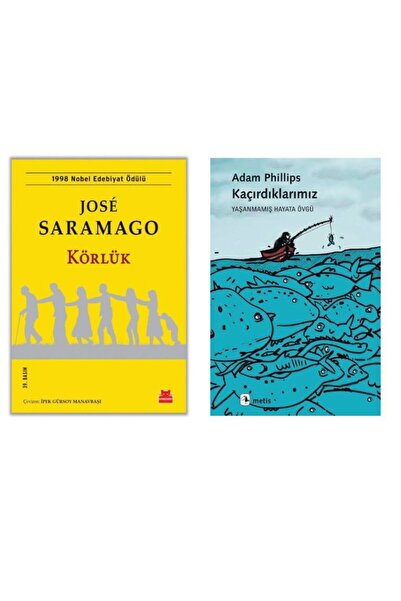 Kırmızı Kedi Yayınları Körlük - Jose Saramago - Kaçırdıklarımız - Adam Phillips