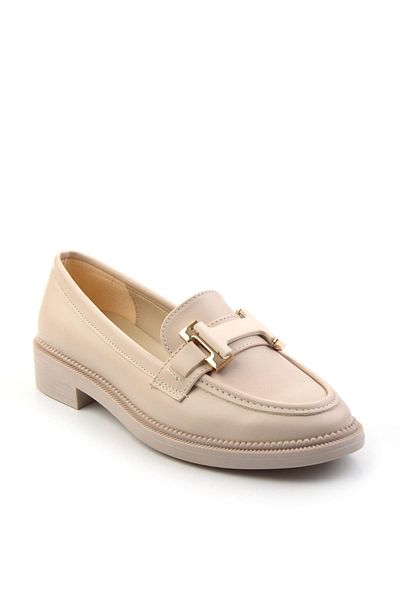 Bambi Beige Women's Loafer Shoes K 01216100009
