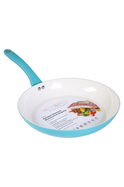 Martha Stewart Rexford Frying Pan 12" Teal