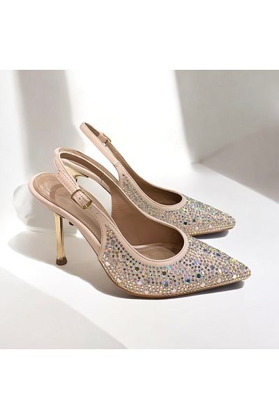 runa shoes Stone Heels Stilleto Model Heels Shoes