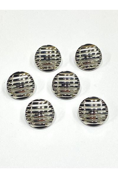 karantuhafiye Grill Model Metal Button / Silver / 1.8 cm