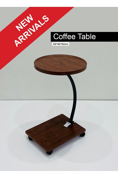 TrentonGCC Modern Rolling Coffee Table – Stylish & Functiona