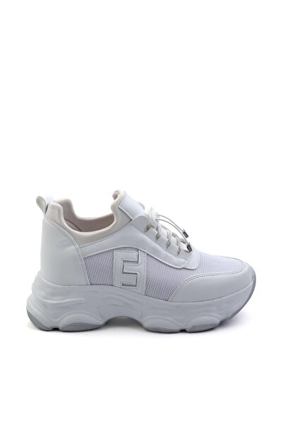 Bambi Beyaz  Kadın Sneaker K01093606609