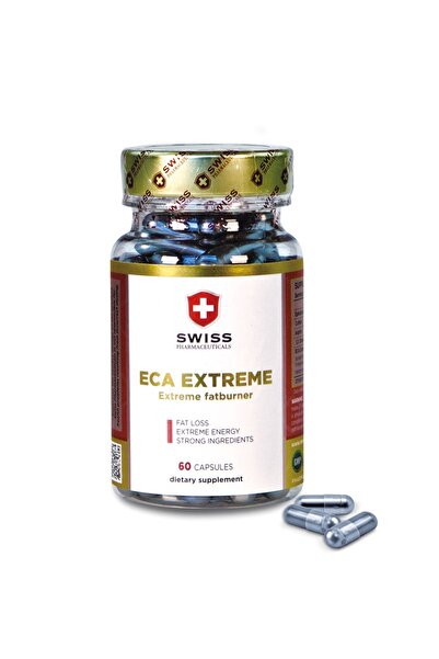 SWISS Eca Etreme Fat Burner Bioperine 60 Kapsül