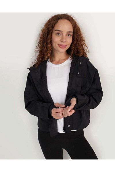 AMERICAN EAGLE OFFLINE By Aerie Cropped Nylon Jacket