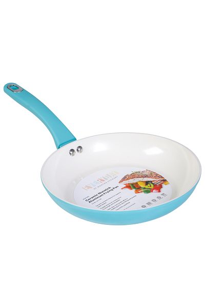 Martha Stewart Rexford Frying Pan 8.5" Teal