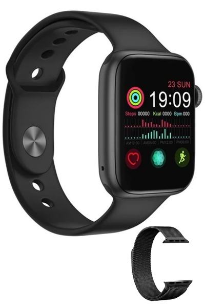 TOUCHE WATCH Watch 6 Akıllı Saat Arama Yapma Kalp Ritmi Ölçer - Ips Ekran Yed...