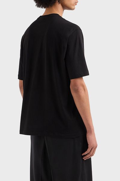 Armani Exchange Armani Exchage 100% βαμβακερό κανονικό μπλουζάκι με λογότυπο Ανδρικό T SHIRT XM 000763   AF12308 UC001