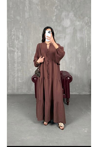 BLUEPERYY Müslin Astarlı Elbise