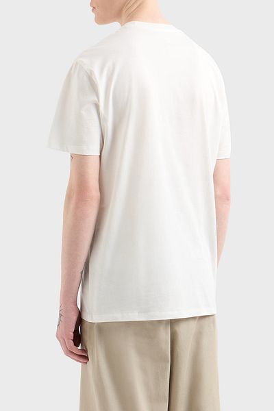 Armani Exchange 100% βαμβάκι κανονική εφαρμογή Basic T-shirt Ανδρικό T SHIRT XM 000752   AF12308 U0009