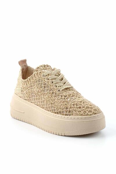 Bambi Bej Kadın Sneaker K01320302216