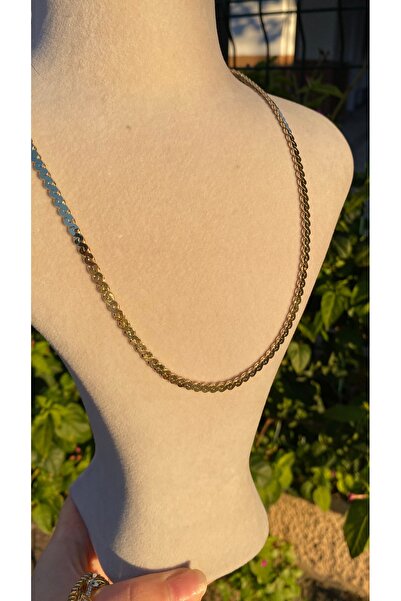 luxyansımalar Xuping 14K Renk 50 cm Ezme Zincir