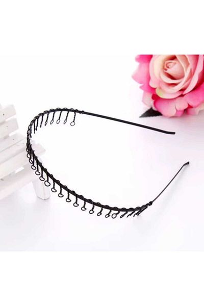 Eva Rose 2 Pieces Metal Crown Women's Men's Sportsman's Crown Black Metal Crown Black Crown