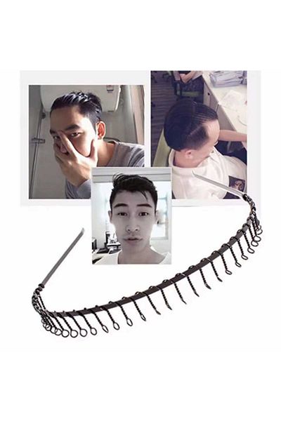 Eva Rose 2 Pieces Metal Crown Women's Men's Sportsman's Crown Black Metal Crown Black Crown